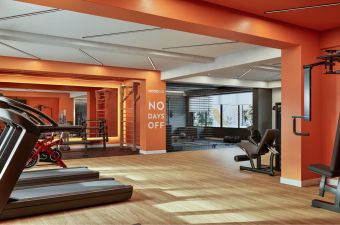 Academia com Espaço Pilates